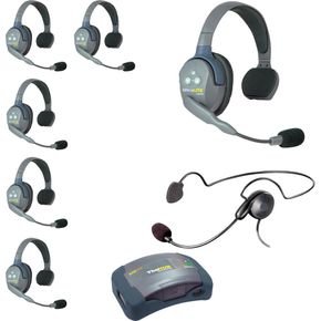 Eartec Hub7Scyb Ultralite Sistema Intercomunicación 7 Personas Auriculares Cyber