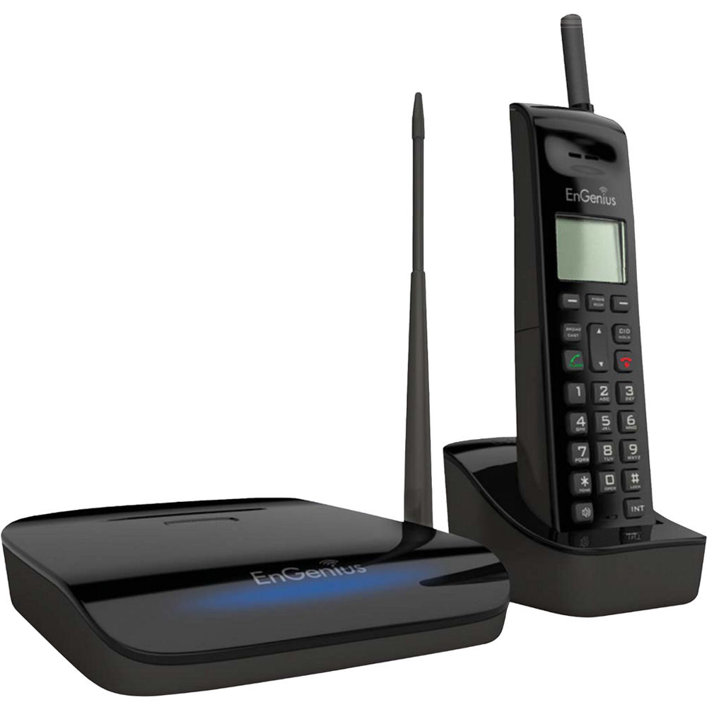 EnGenius FreeStyl 2 Sistema de Teléfono Inalámbrico Escalable - Soporta hasta 9 Manos, R