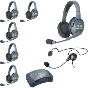 Eartec Hub7Dcyb Ultralite Sistema Intercomunicación 7 Personas Auriculares Cyber