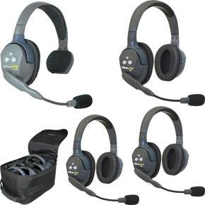 Eartec Ultralite Intercom Inalámbrico Full-Duplex 4 Personas
