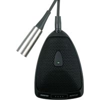 Shure Microflex MX393/C Micrófono de Superficie Cardioide con Conector XLR, Diseño Bajo