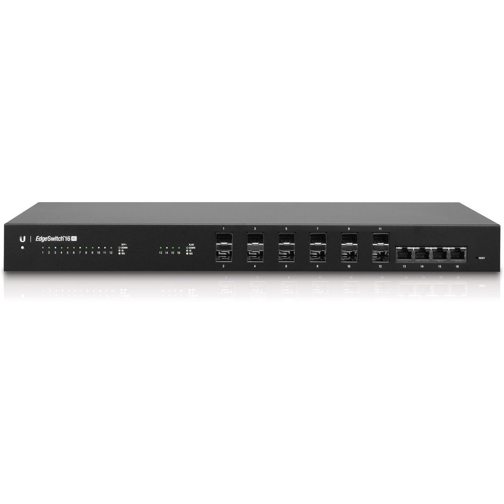 Ubiquiti EdgeSwitch 16 10G ES-16-XG Switch de Agregación Administrado 16 Puertos, 12 SFP+