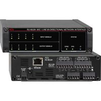 RDL Interfaz de Red Bi-Direccional RU-MLB4 para Micrófono/Línea con Cuatro Entradas/Sali