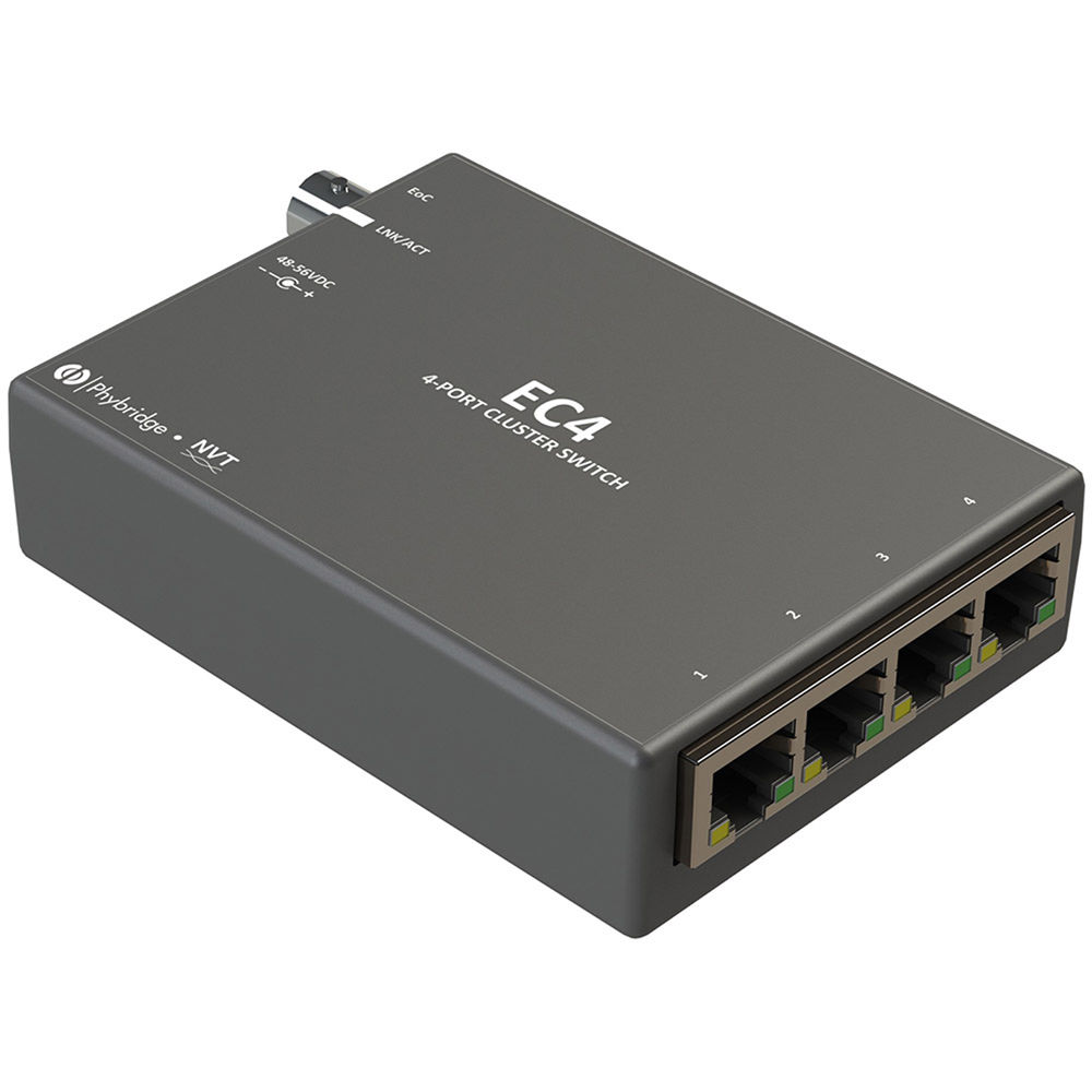 NVT Phybridge Switch Cluster EC4 de 4 Puertos