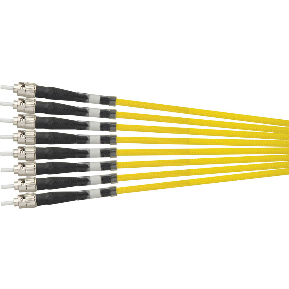 Camplex Cable Táctico de Fibra Óptica 50' 8-Canales LC Monomodo Resistente a Aplastamien