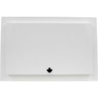 FSR Placa de Montaje Empotrada WB-MR4G 4-Gang con Cubierta Metálica de Bloqueo - Blanca