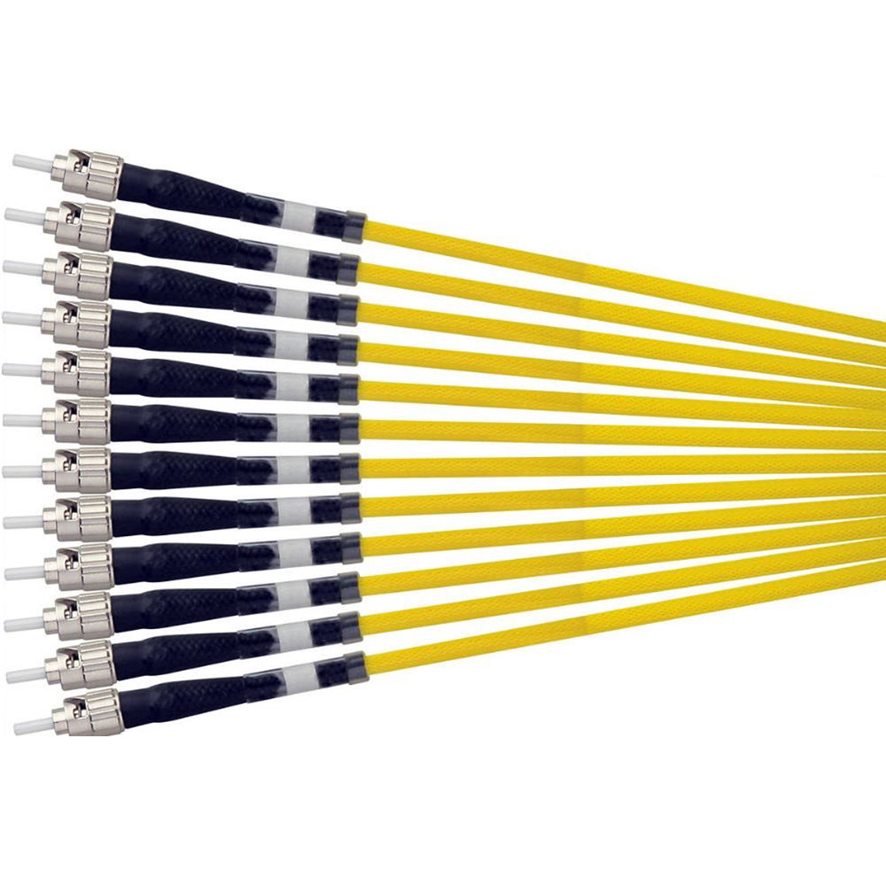 Camplex Cable de Fibra Óptica Táctico 150' 12-Canales ST Monomodo