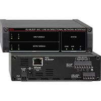 RDL Mic-/Line-Level Bi-Directional Network Interface RU-MLB2P - 2 Dante I/O, PoE, 24-Bit A