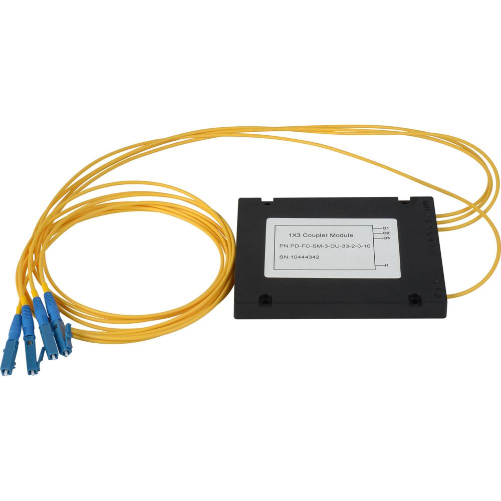 Camplex Cable de Fibra Óptica Monomodo 1x3 Splitter LC 3' 1310/1550nm