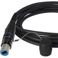Camplex Cable SMPTE Hybrid opticalCON DUO 75' Fibra Óptica Monomodo para Broadcast Exteri