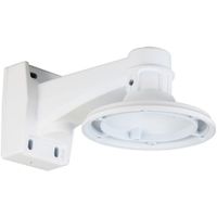 Speco Technologies INTWMW Soporte de Pared para Cámaras Dome y Turret, Color Blanco, Ajus