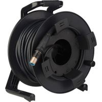 Camplex Cable de Fibra Óptica Multimodo X-TREME opticalCON QUAD 500' con Carrete Táctico