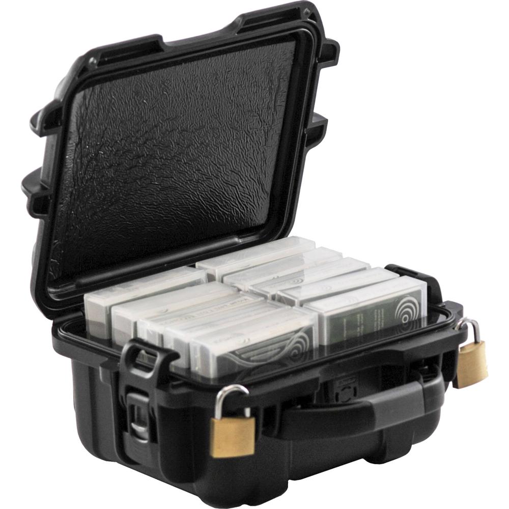 Turtle Case Tera Turtle 10 Capacity LTO Case - Estuche impermeable para 10 cintas LTO con