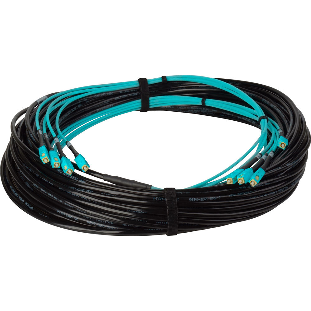 Camplex Cable de Fibra Óptica Multimodo OM3 de 300' con Conectores SC
