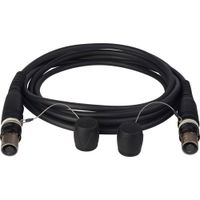 Camplex Cable Táctico de Fibra Óptica Multimodo opticalCON QUAD a QUAD 500 ft, Resistent