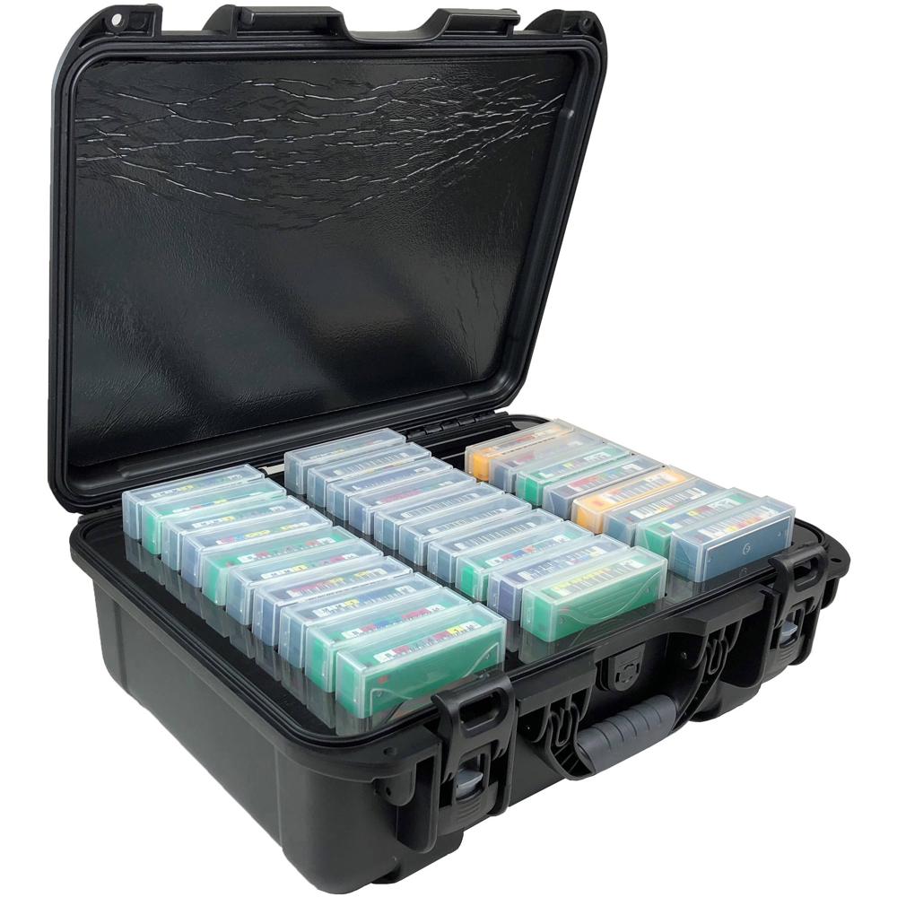 Turtle Case Tera Turtle 30 Capacity LTO Case - Estuche Impermeable para 30 Cintas LTO