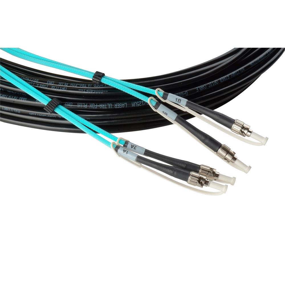 Camplex Cable de Fibra Óptica Multimodo OM3 de 100' con Conectores ST
