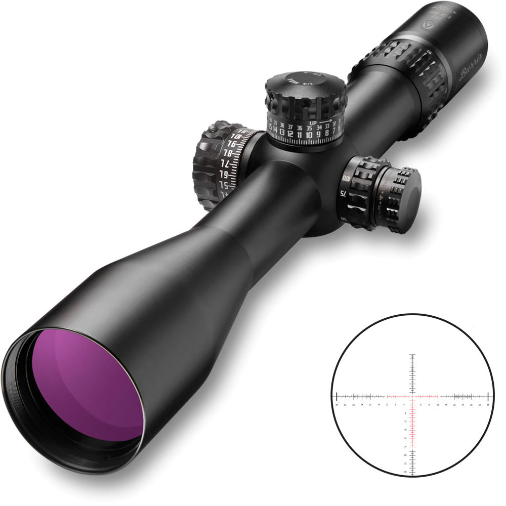 Burris Optics 4-20x50 XTR II Riflescope - Retícula SCR MOA Iluminada, Cuerpo de Aluminio