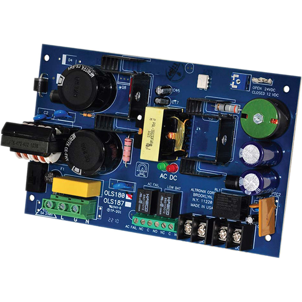 ALTRONIX Fuente de Alimentación Offline 12/24VDC 6A