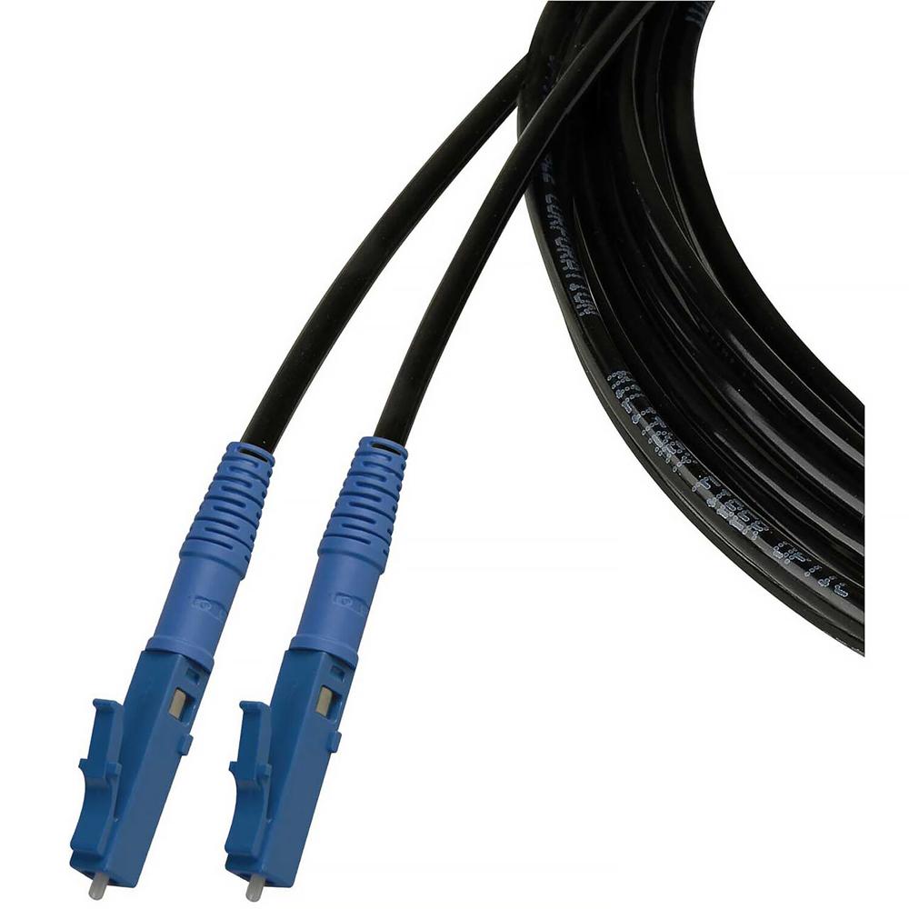 Camplex TAC1 Simplex Singlemode ST Cable Óptico Táctico 250' - Resistente a Impactos y C