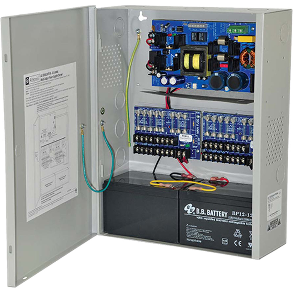 ALTRONIX Fuente de Poder/Cargador AL1024ULXPD16 24 VDC 10A 16 Salidas
