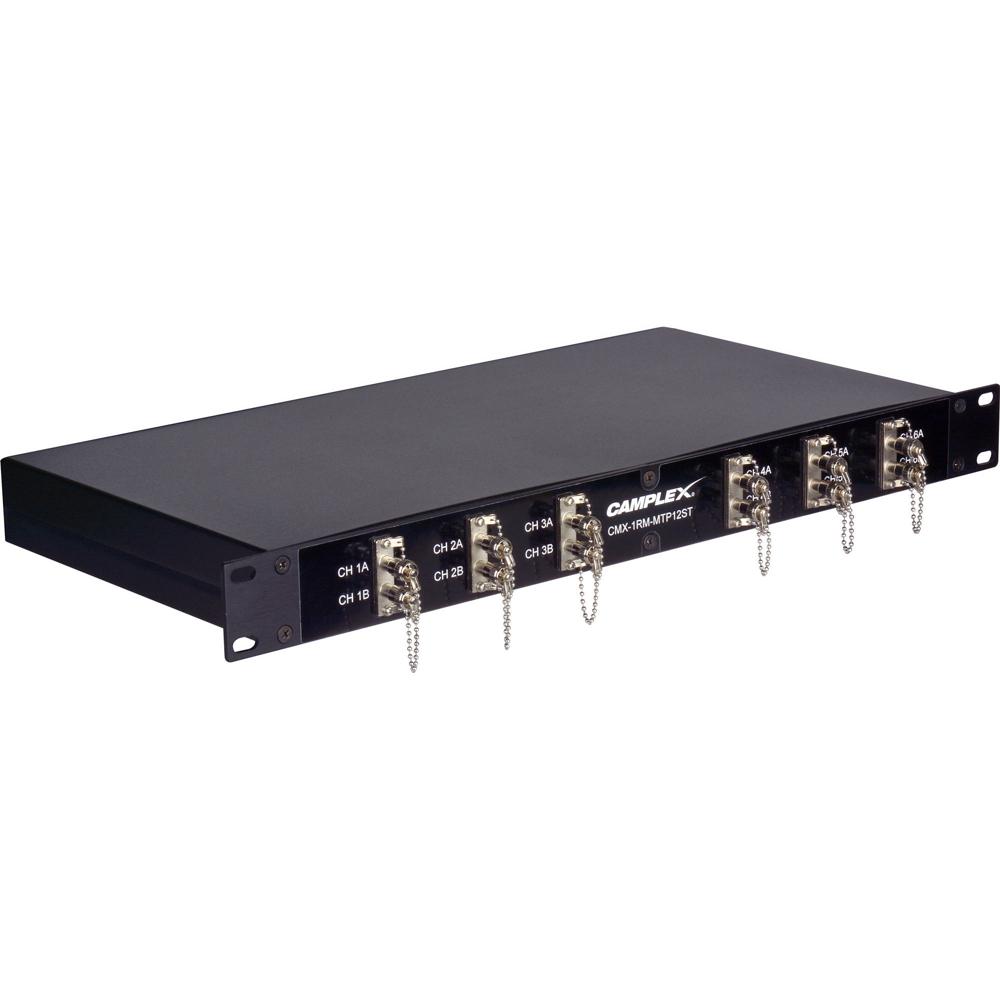 Camplex Breakout Box Rack MTP NO12FDW-A 12 Puertos ST Femenino Monomodo Aluminio Anodizado