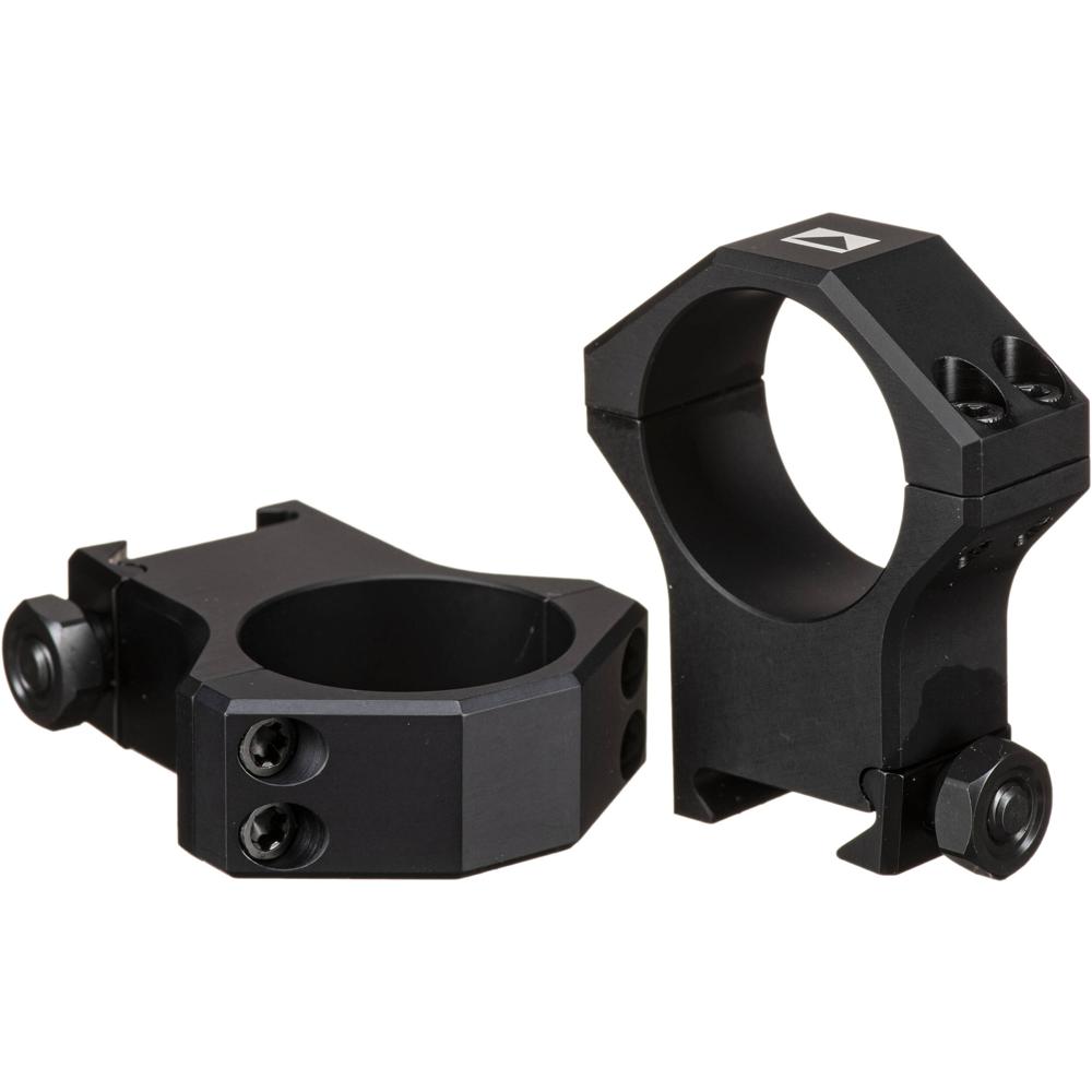 Steiner Anillas para Mira T-Series 34mm Baja - Aleación de Aluminio, Compatible con Riel