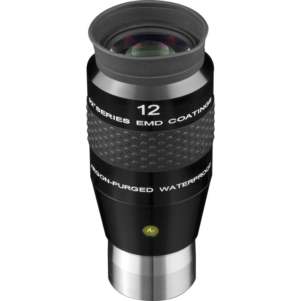 Explore Scientific Ocular 12mm 92° Series - 2"" de Diámetro, Óptica Multicapa, Impermeab