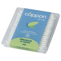 Hisopos COPPON Familia Táper 100un