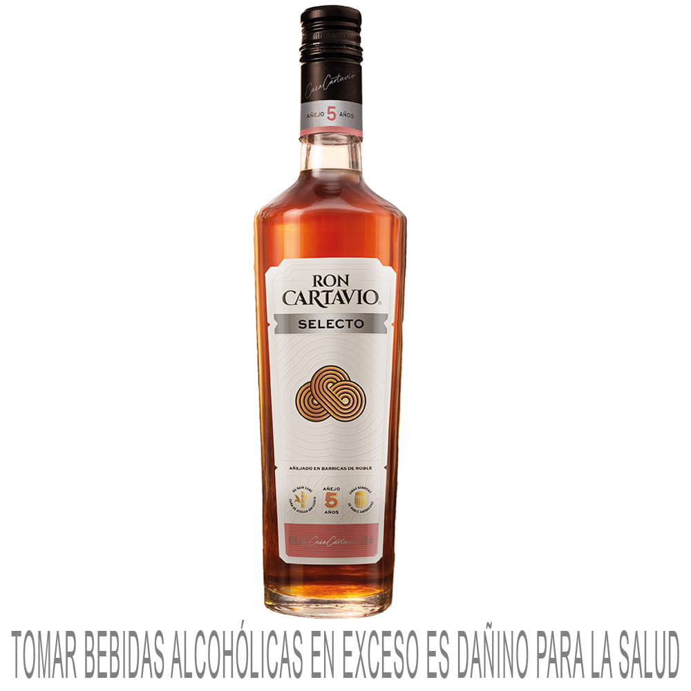 Ron CARTAVIO Selecto 5 años Botella 750ml