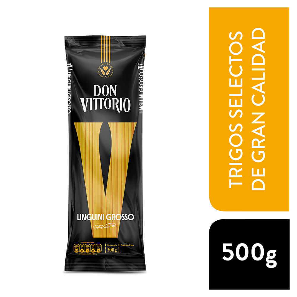 Fideos DON VITTORIO Linguini Grosso Bolsa 500g