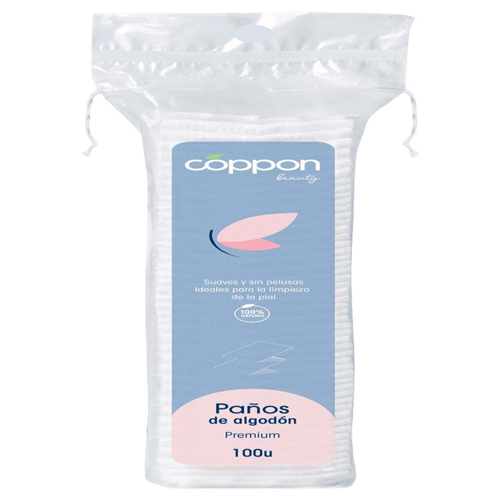 Discos Desmaquillantes para Muje COPPON Bolsa 100un