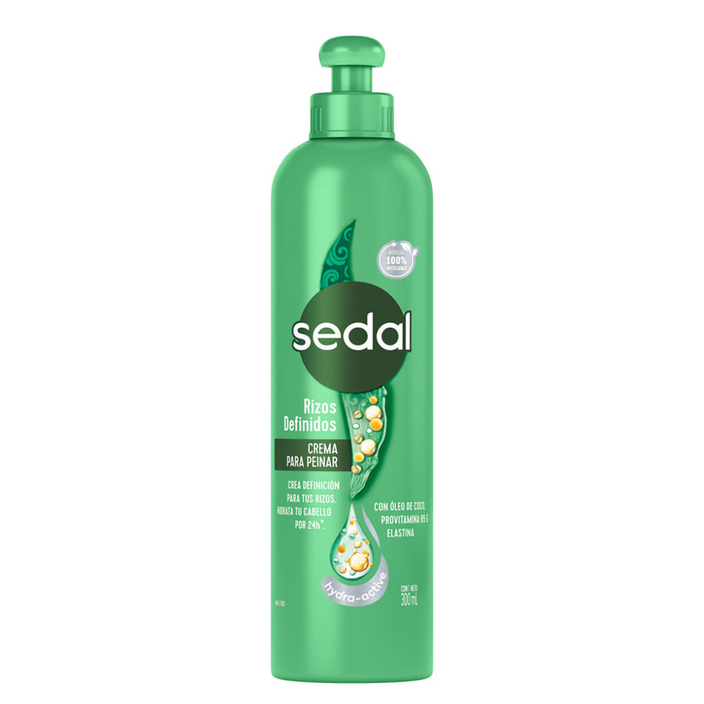 Crema para Peinar SEDAL Rizos Definidos Frasco 300ml