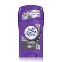 Desodorante para Mujer en Barra LADY SPEED STICK Carbon Absorb Frasco 45g