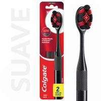 Cepillo Dental COLGATE Luminous White Charcoal Pack 2un