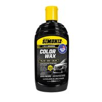 Simoniz Color Wax Cera para Autos Color negro 500 ml