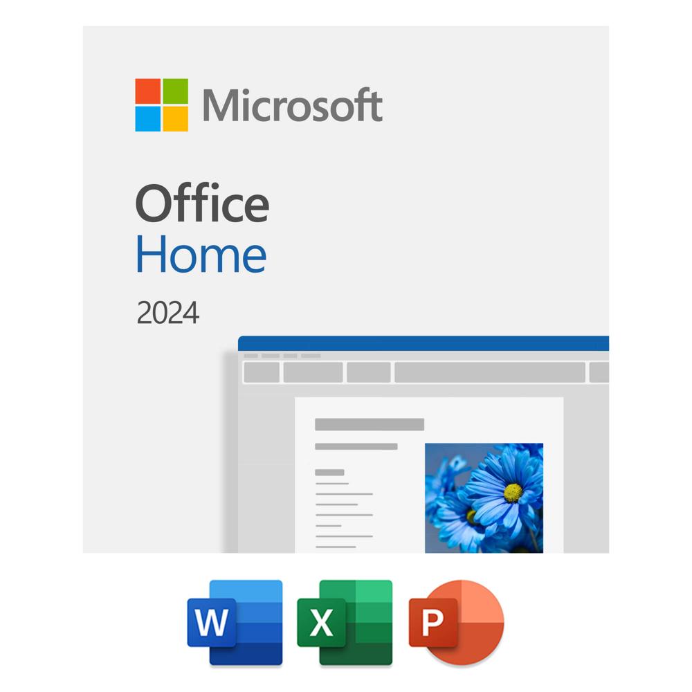 Microsoft Office Home 2024 - Licencia para 1 Usuario (Descarga) - Incluye Word, Excel, Pow