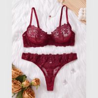Set de Lencería rojo para mujer - ARIANA