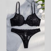 Set de Lencería negro para mujer - CAMILA