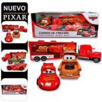 Coches De Fricción Cars Mater Mcqueen Y Mack