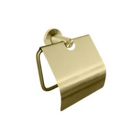 Porta Papel Higiénico Dorado Elegante en Acero Inoxidable 7116200G