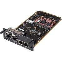 AuviTran Tarjeta Dante 64 In/Out con 4 Puertos Gigabit, 2 Ethercon y 2 RJ45, Control IP Re