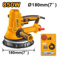 Lijadora de Pared INGCO 850W 180MM DWS10508