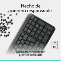Teclado Inalámbrico Bluetooth Logitech K250 Negro