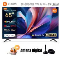 Televisor Smart TV 65'' XIAOMI A PRO QLED UHD 4K L65MB-APPH GoogleTV 2026 - Ant Digital