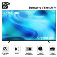 Smart TV Samsung UN75U8000HGXPE 75 Pulgadas Crystal UHD 4K Tizen