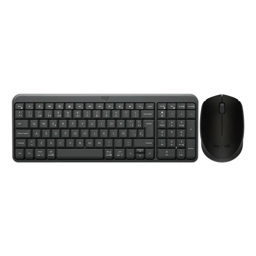 Combo Inalambrico Teclado K250 y Mouse M170 Logitech Negro