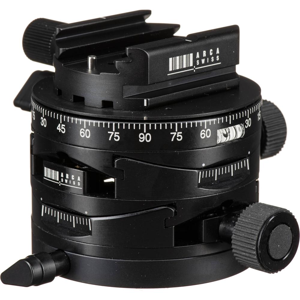 Arca-Swiss Core 75 Leveler Classic - Capacidad de Carga 66 lb, Ajuste MicromÃ©trico +/-15Â
