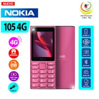 CELULAR BASICO NOKIA 105 4G DUAL SIM ROSADO