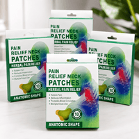 Parches para Dolor Muscular de Cuello y Cervicales con Extractos Naturales 10 Unidades